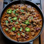 Spicy Steak Chili