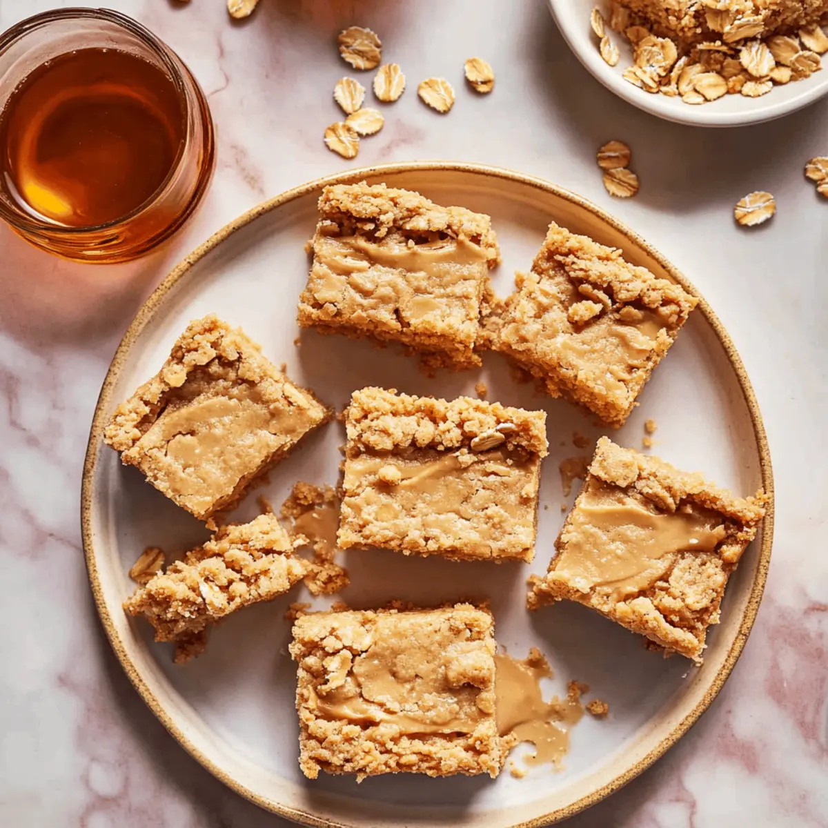 Peanut Butter Oatmeal Bars