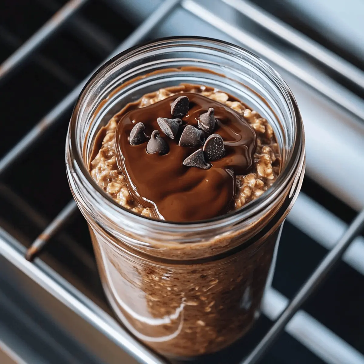 Brownie Batter Overnight Oats