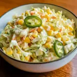 Spicy Jalapeno Corn Coleslaw
