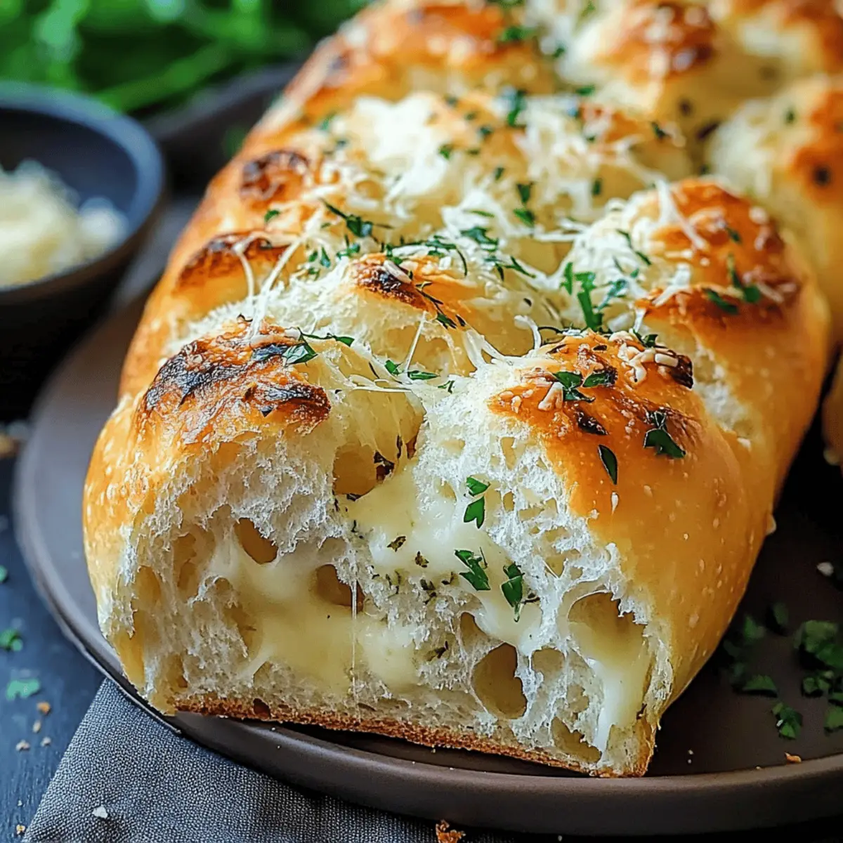 Italian Herbs and Cheese Bread