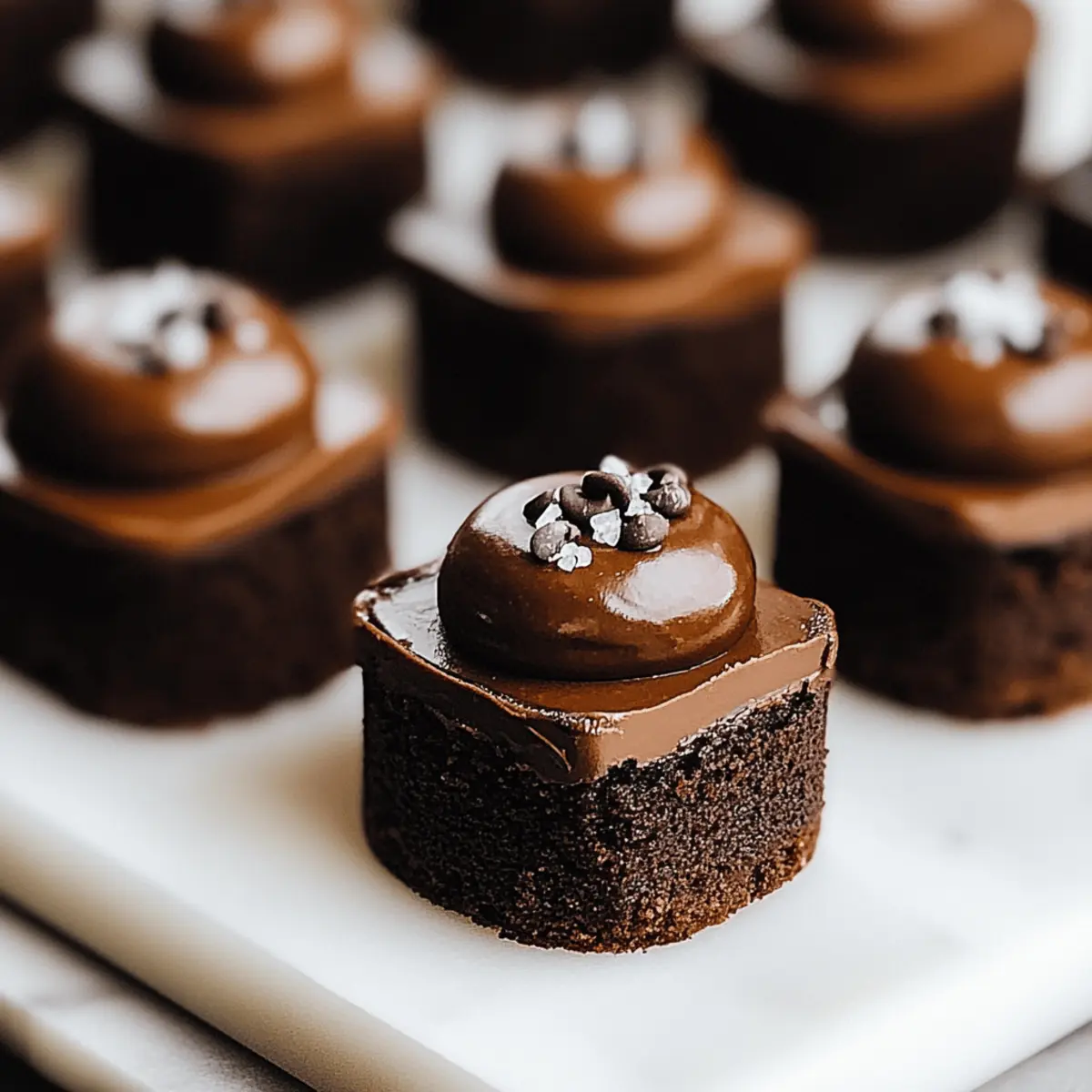 Brownie Petit Fours