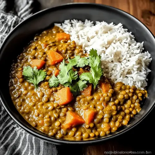 Crockpot Lentil Curry