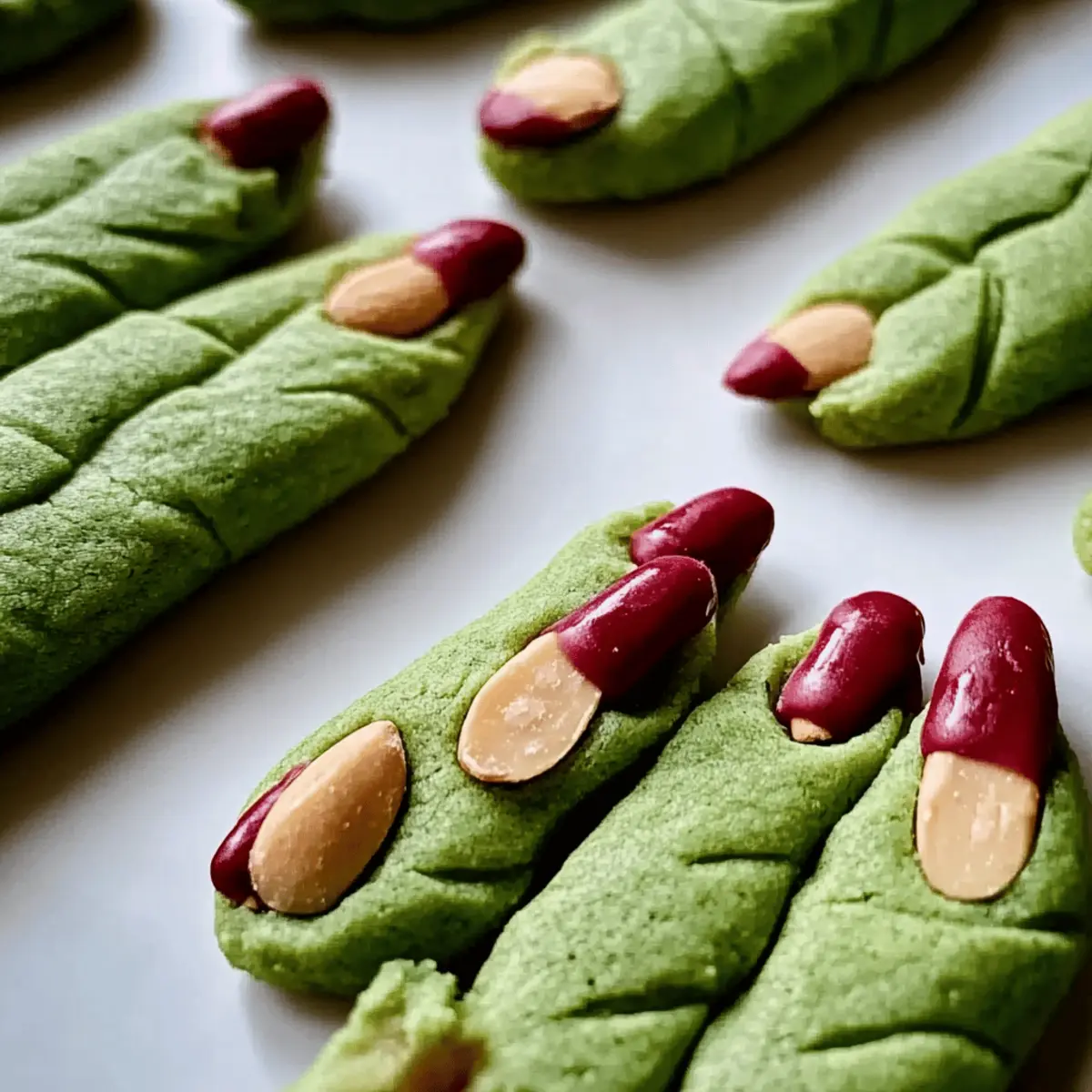 Halloween Finger Cookies