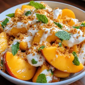 Millionaire Peach Salad
