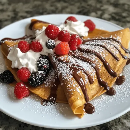 (Nutella) Pumpkin Crepes