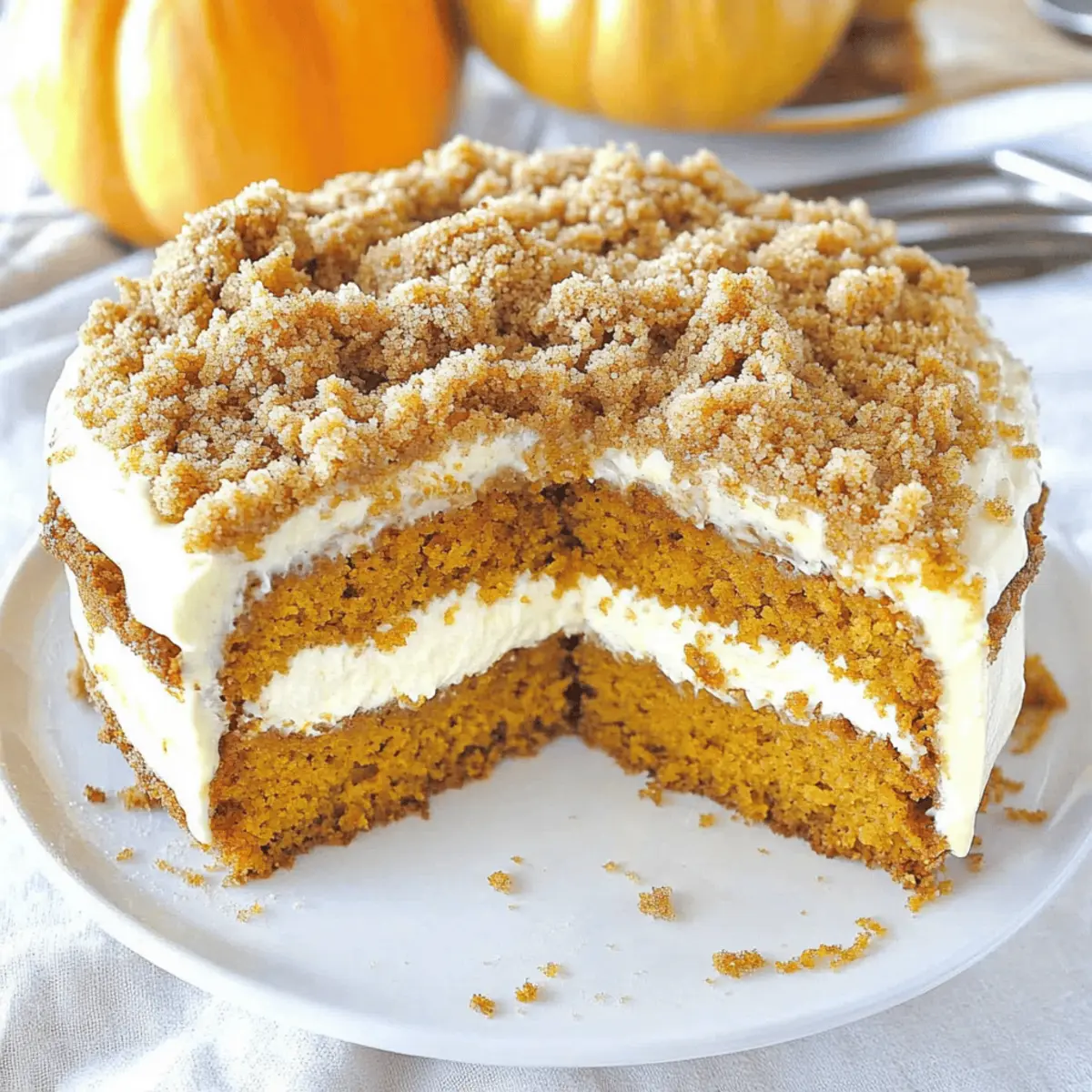 Pumpkin Coffee Cake