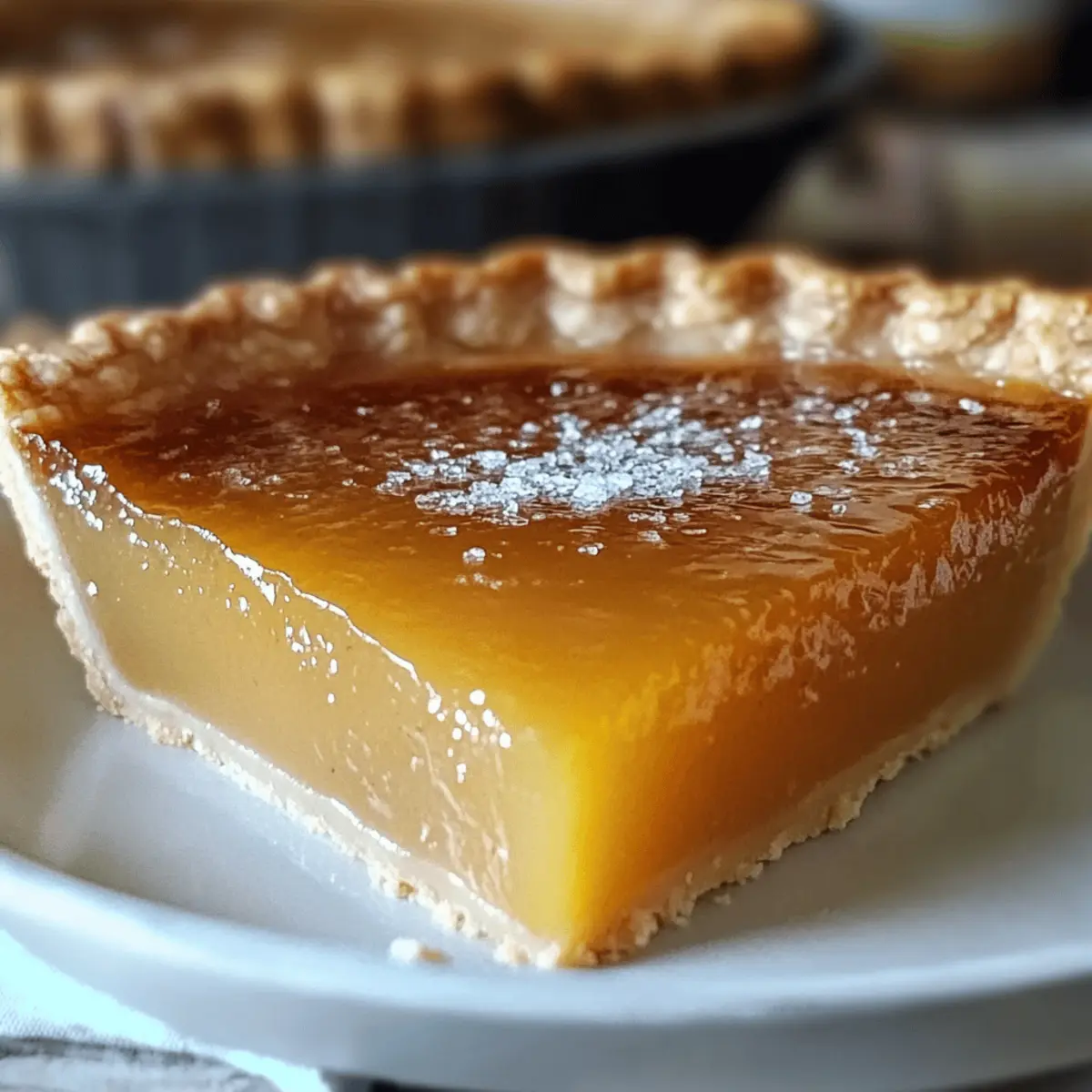 Salted Honey Pie