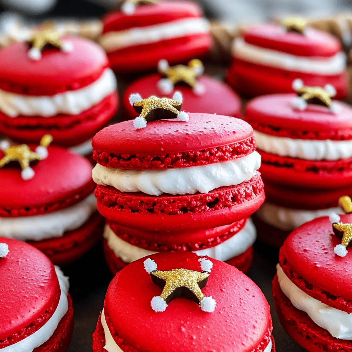 Santa Claus Macarons