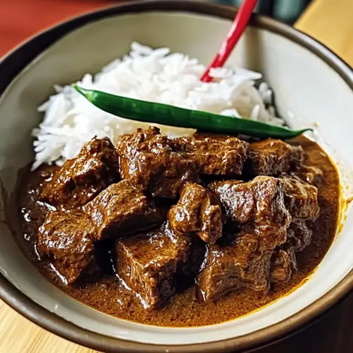 Spicy Beef Rendang Recipe