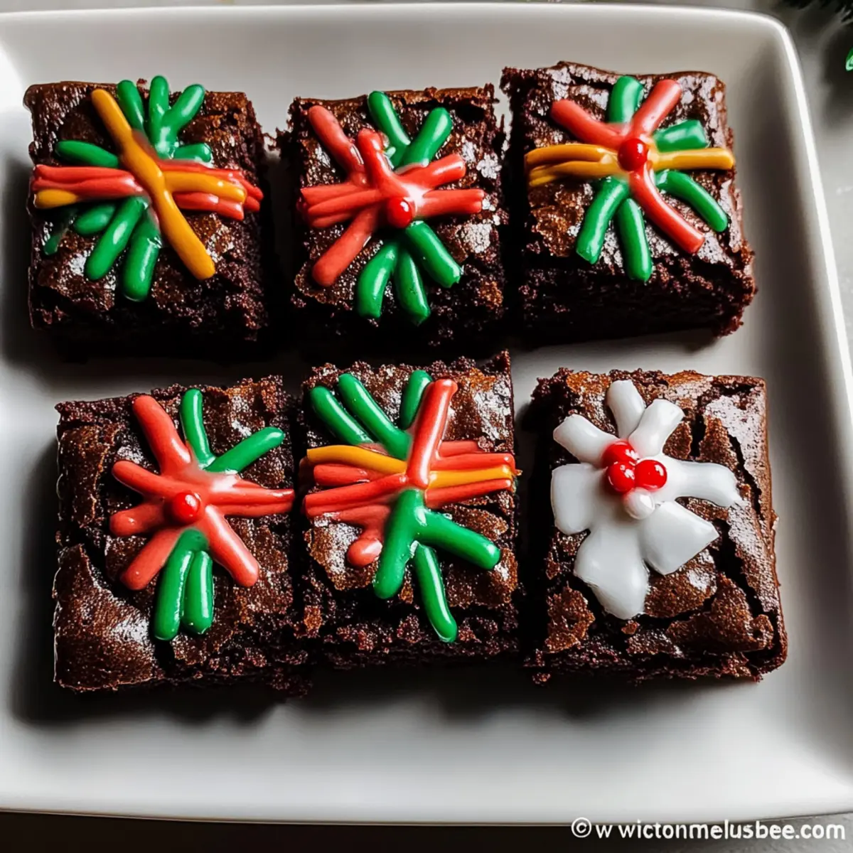 Christmas Present Brownies Recipe