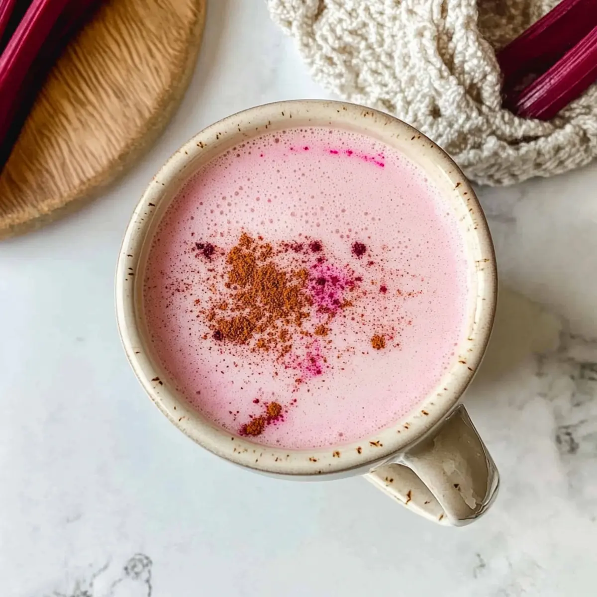Pink Latte Rcipe