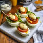Hard Boiled Egg BLT Bites