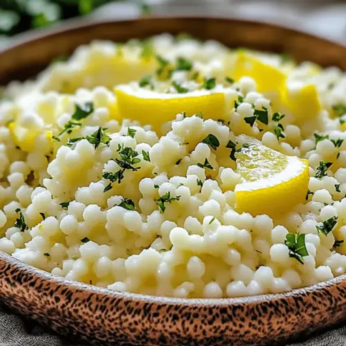 Lemon Parmesan Couscous