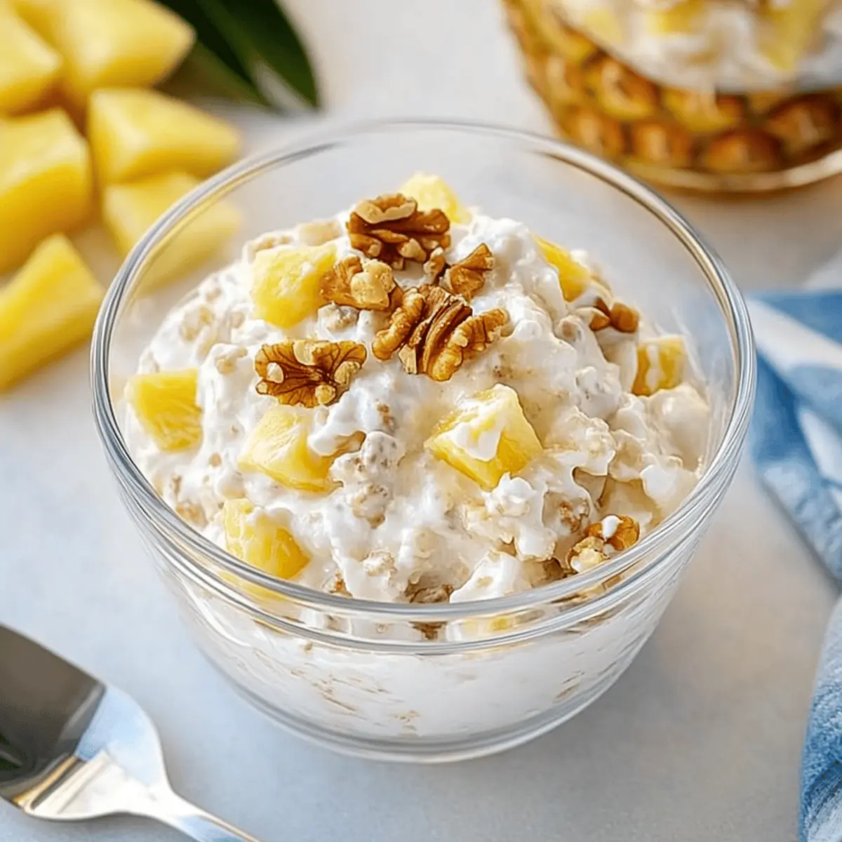 Pineapple Walnut Salad