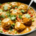 Pumpkin Coconut Chicken Meatballs