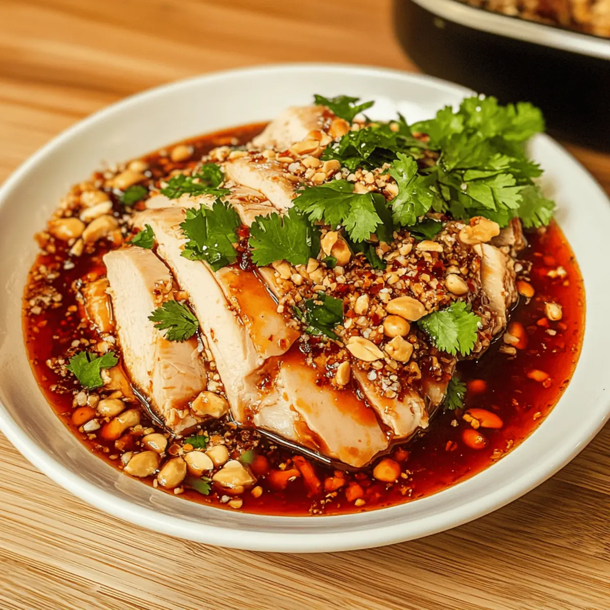 Sichuan Mouthwatering Saliva Chicken