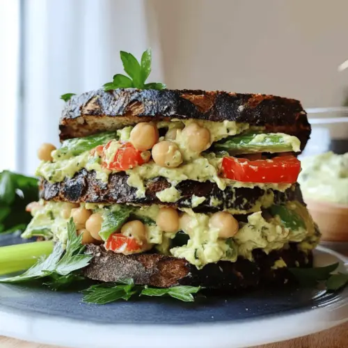 Smashed Chickpea Salad Sandwich