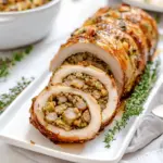 Turkey Roulade with Sausage Stuffing