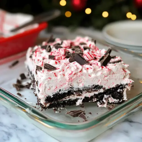Peppermint Icebox Cake