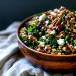 Festive Fall Farro Salad