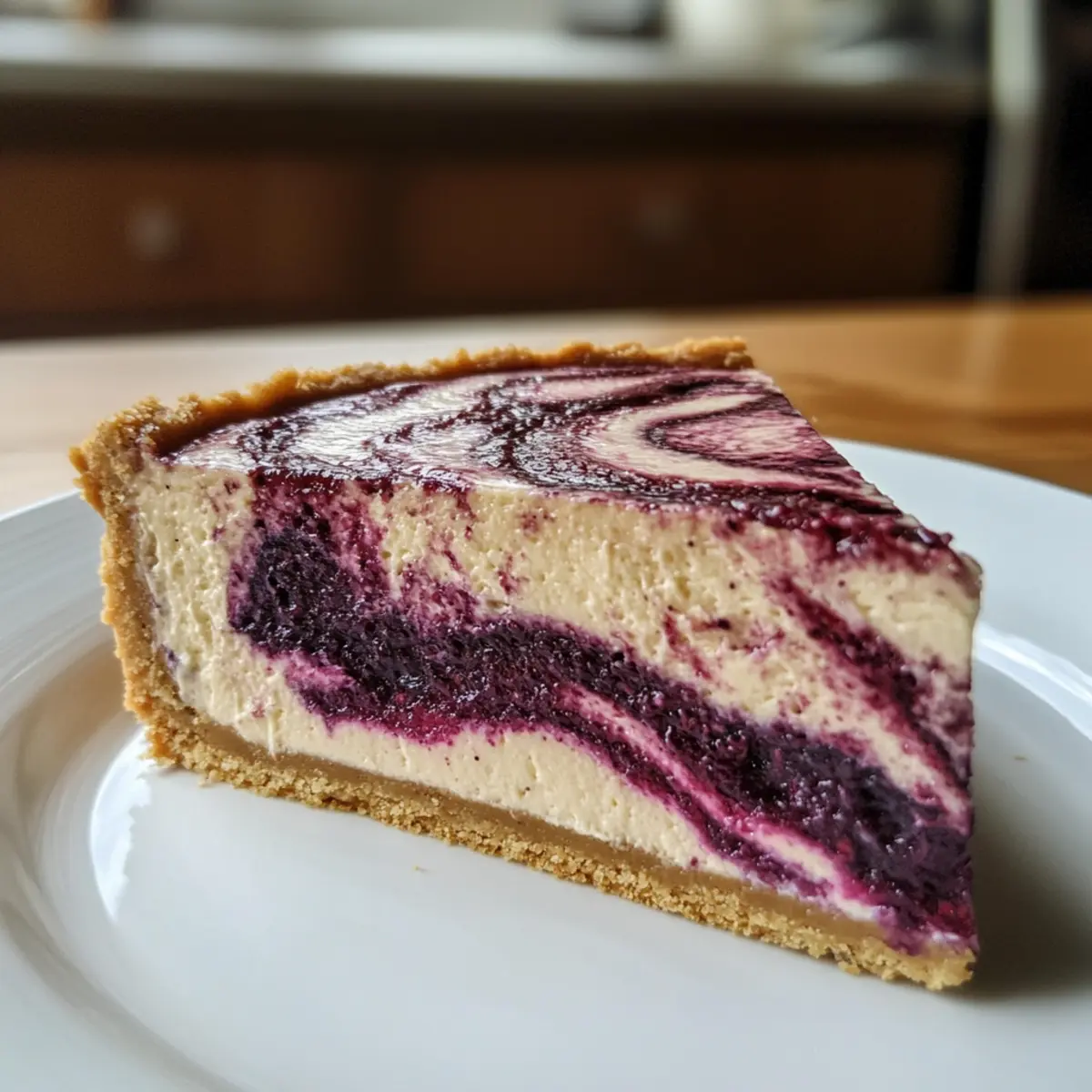 Mulberry Earl Grey Cheesecake