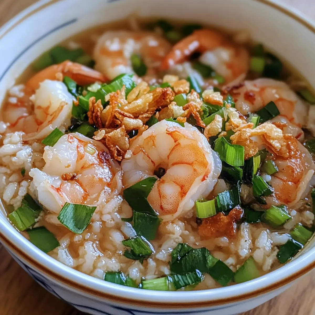 Thai Breakfast Rice Soup