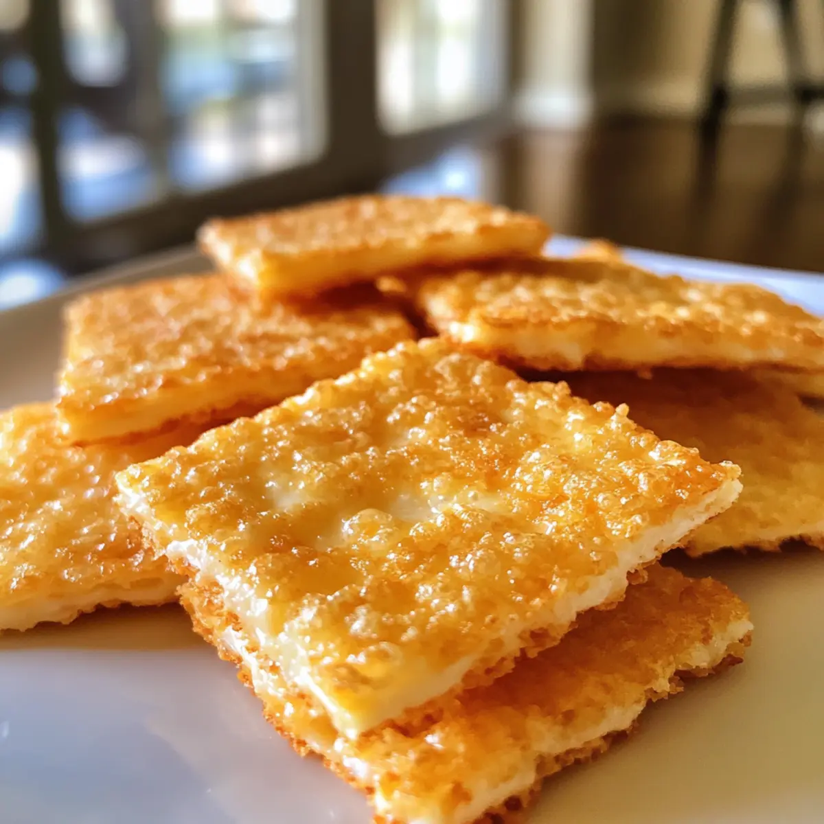Rice Krispies Cheese Crackers