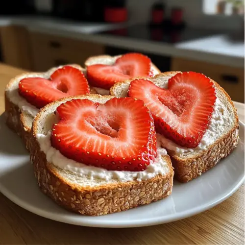 Strawberry Sandwiches