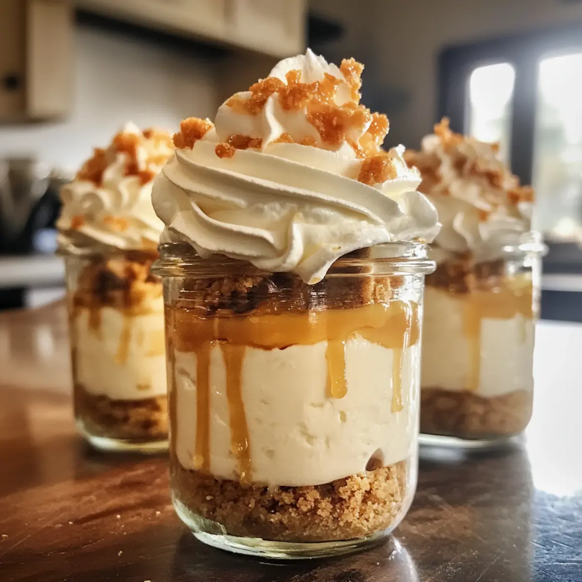 Harry Potter Butterbeer Cheesecake Jars
