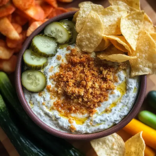 Fried Pickle and Ranch Dip