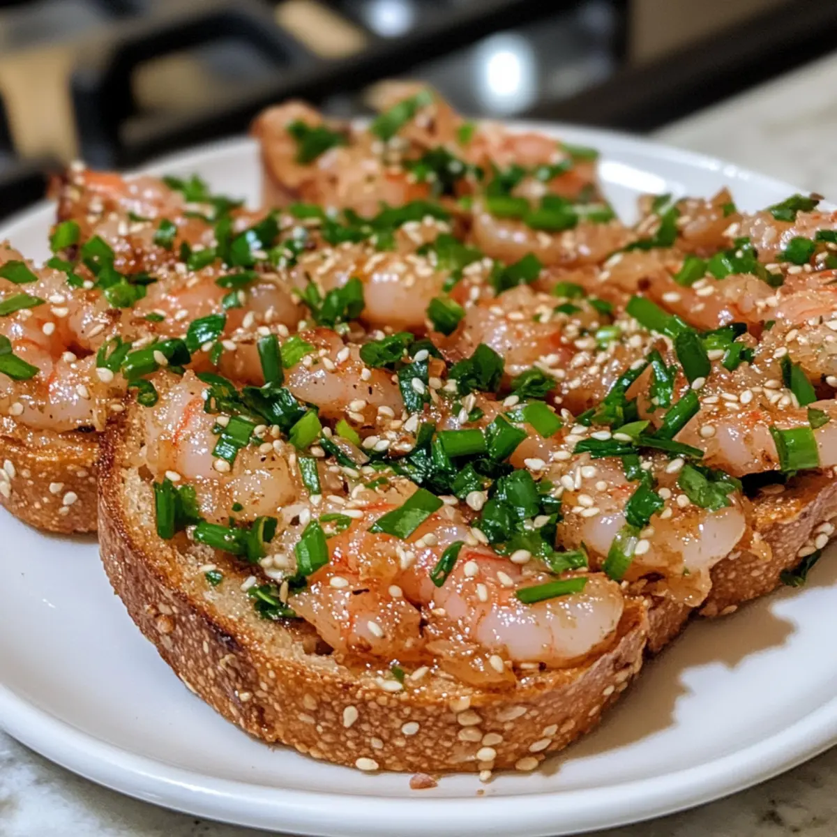 Sesame Shrimp Toast