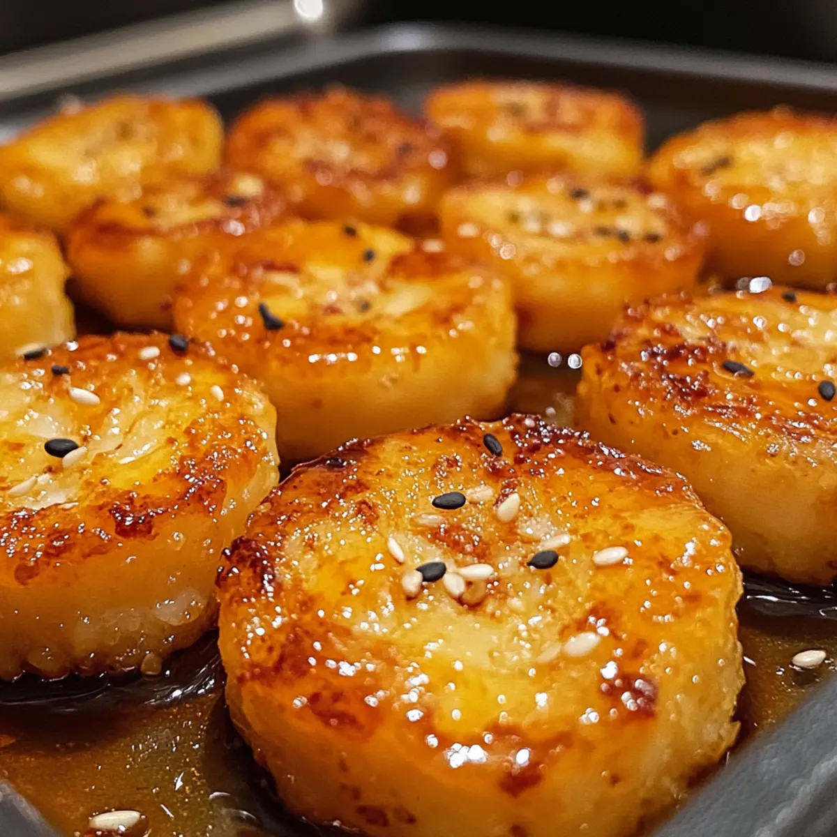 Sweet Soy Butter Korean Rice Cakes