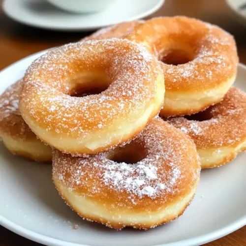 Mochi Donuts Chewy Rice Flour Donuts