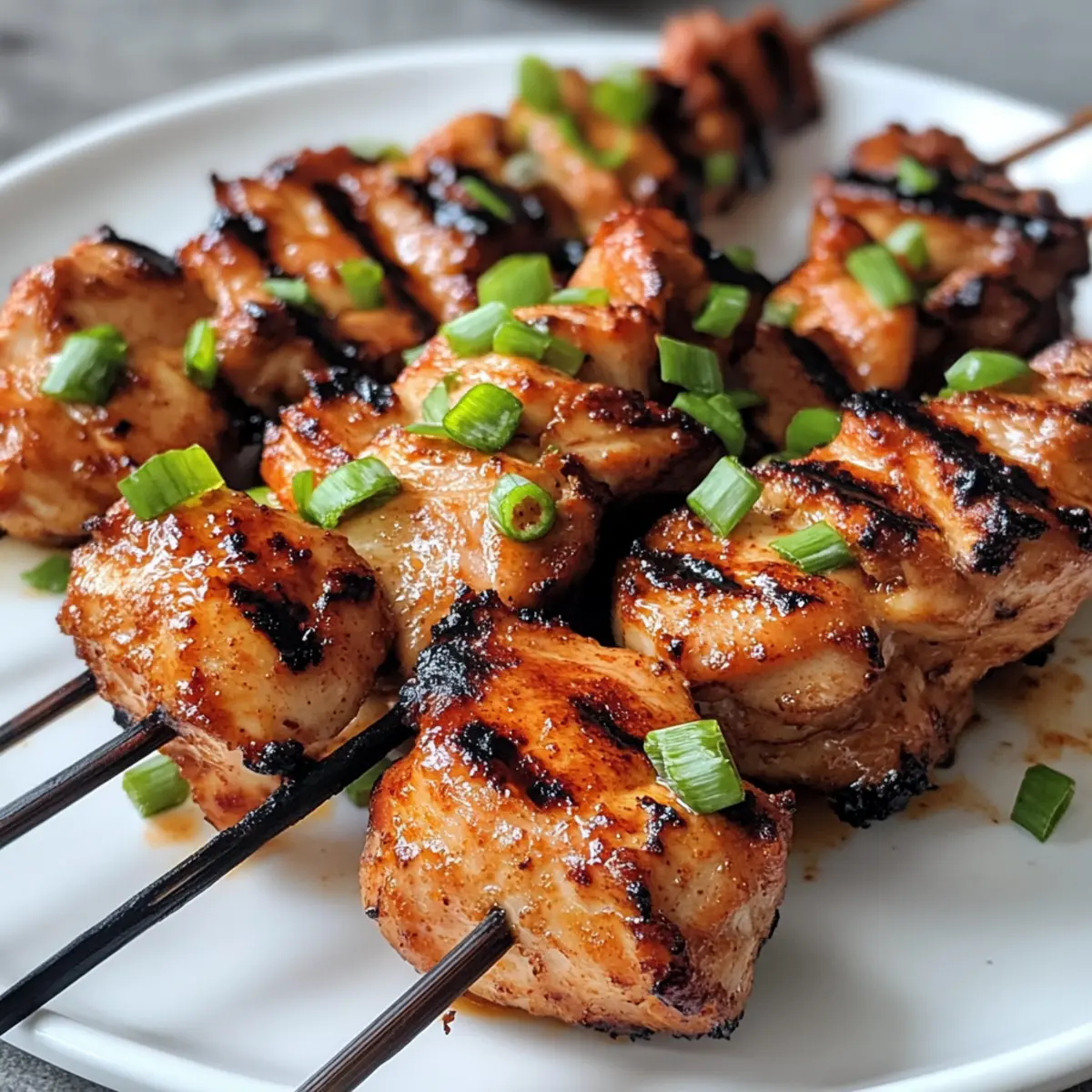 Korean Chicken Skewers