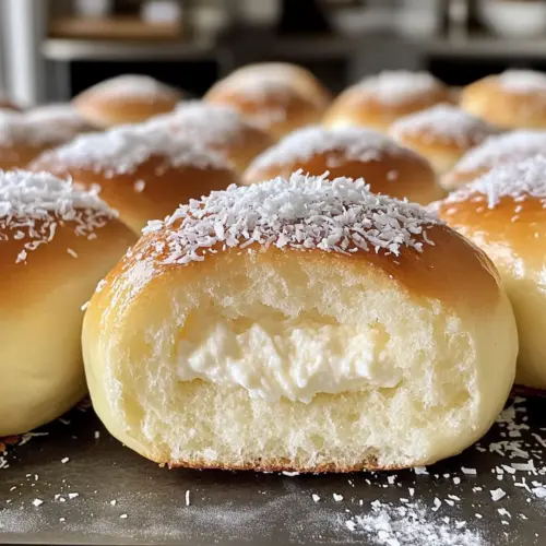 Coconut Cream Buns