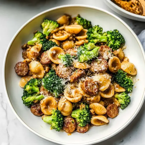 Orecchiette with Sausage and Broccoli