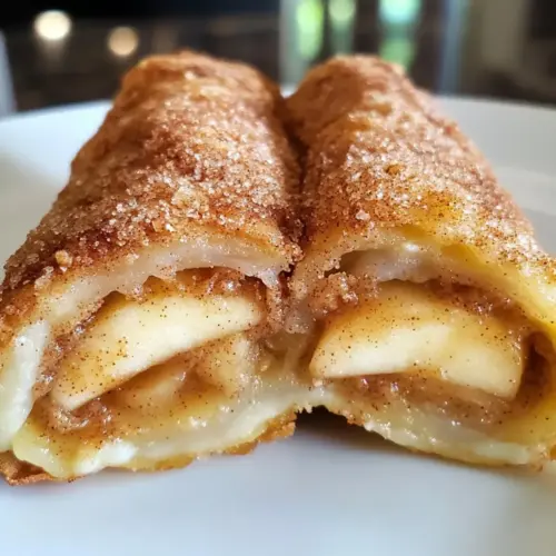 Apple Pie Egg Rolls