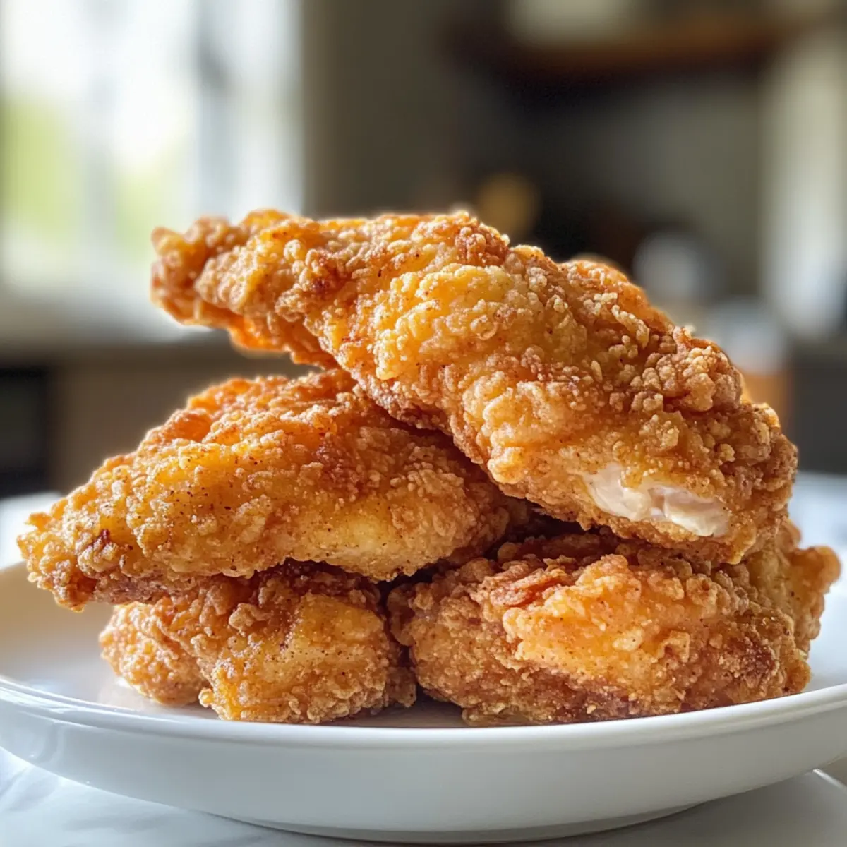 Fried Sourdough Chicken Tenders