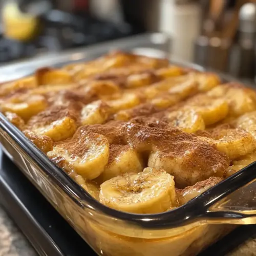 Southern Banana Cobbler