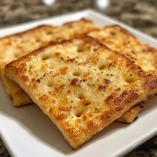 Garlic Keto Flatbread