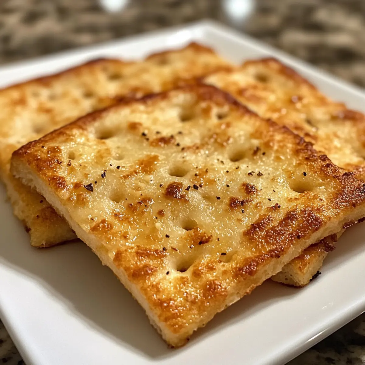 Garlic Keto Flatbread