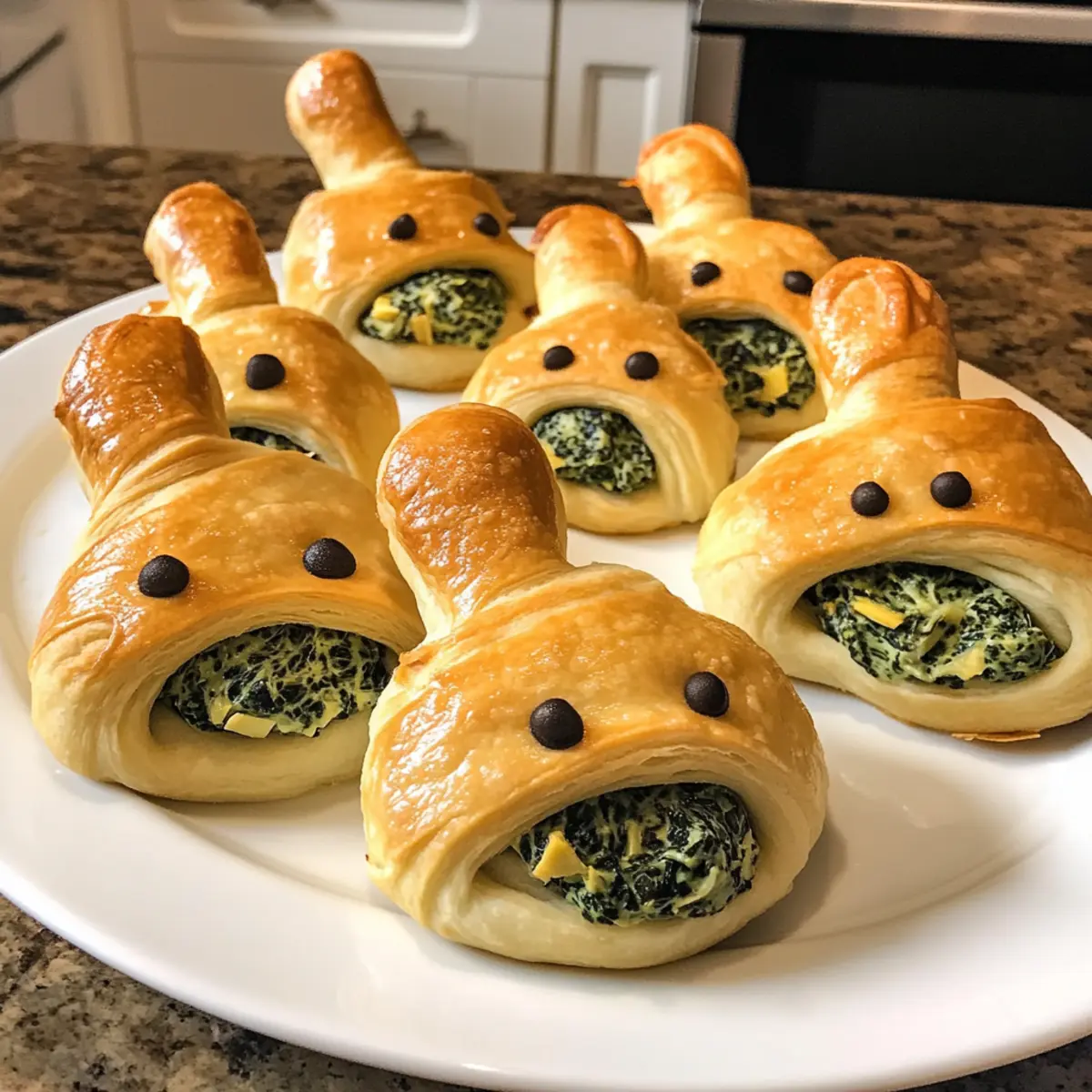 Easter Bunny Crescent Bites