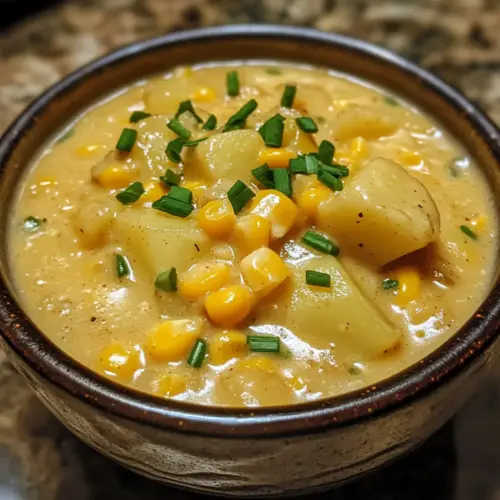 Creamy Jalapeño Corn Chowder