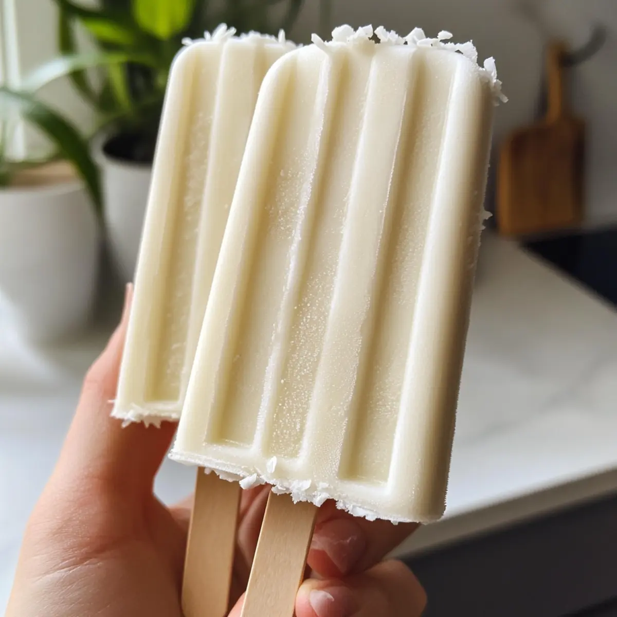 Coconut Ice Pops