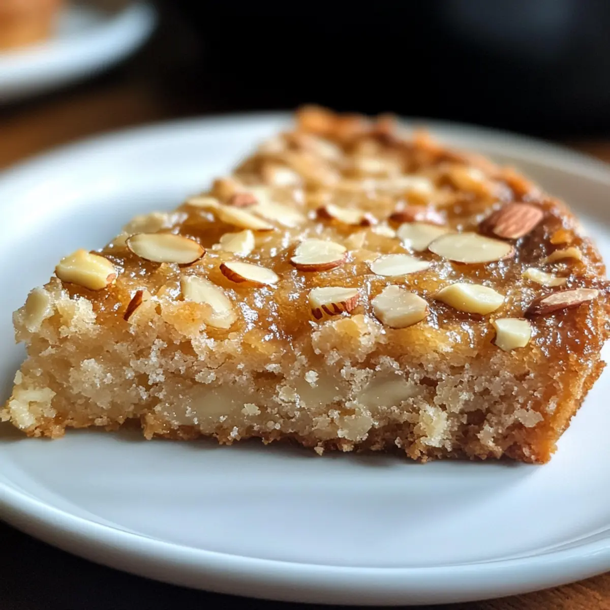 Skillet Almond Shortbread