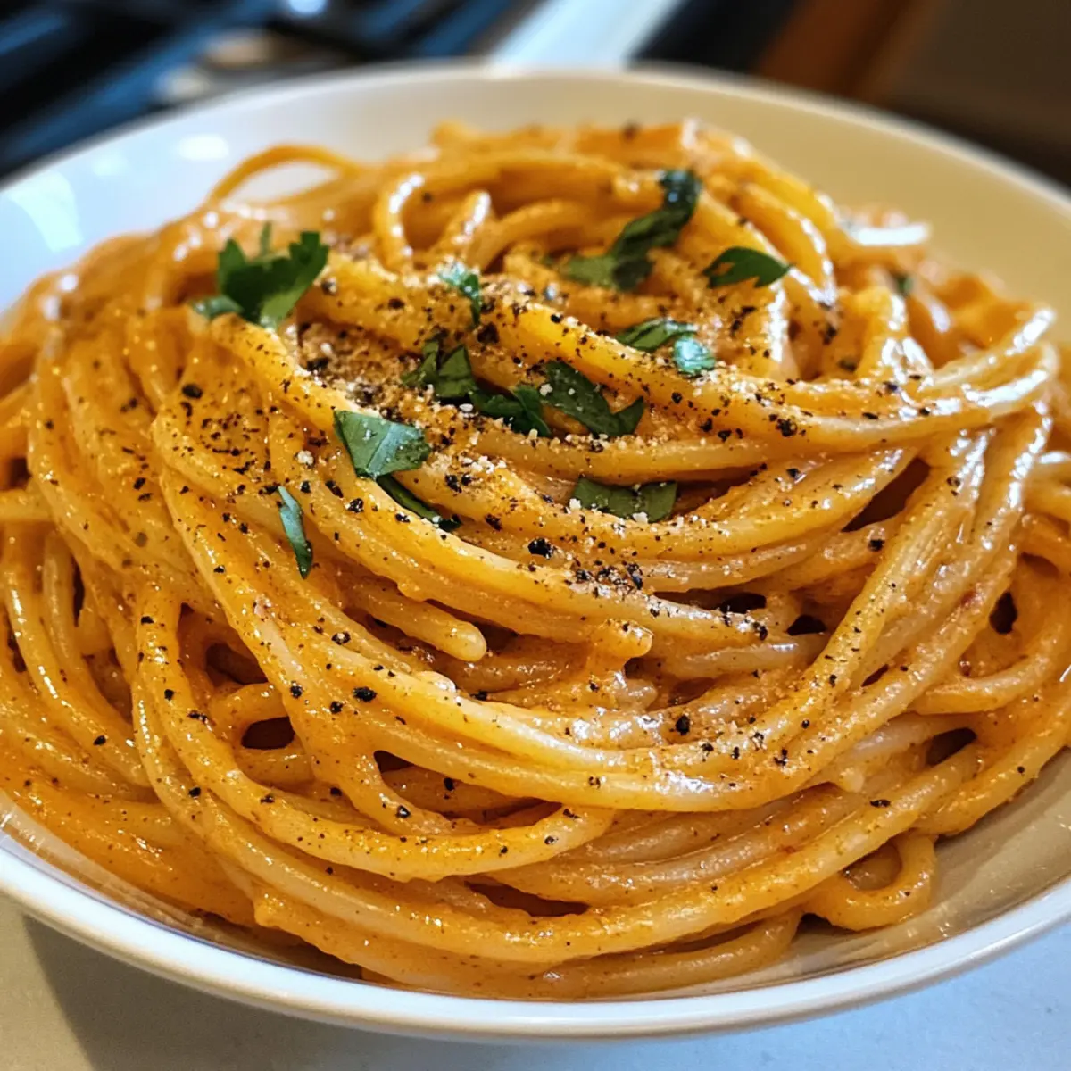 Spicy Tahini Pasta Sauce