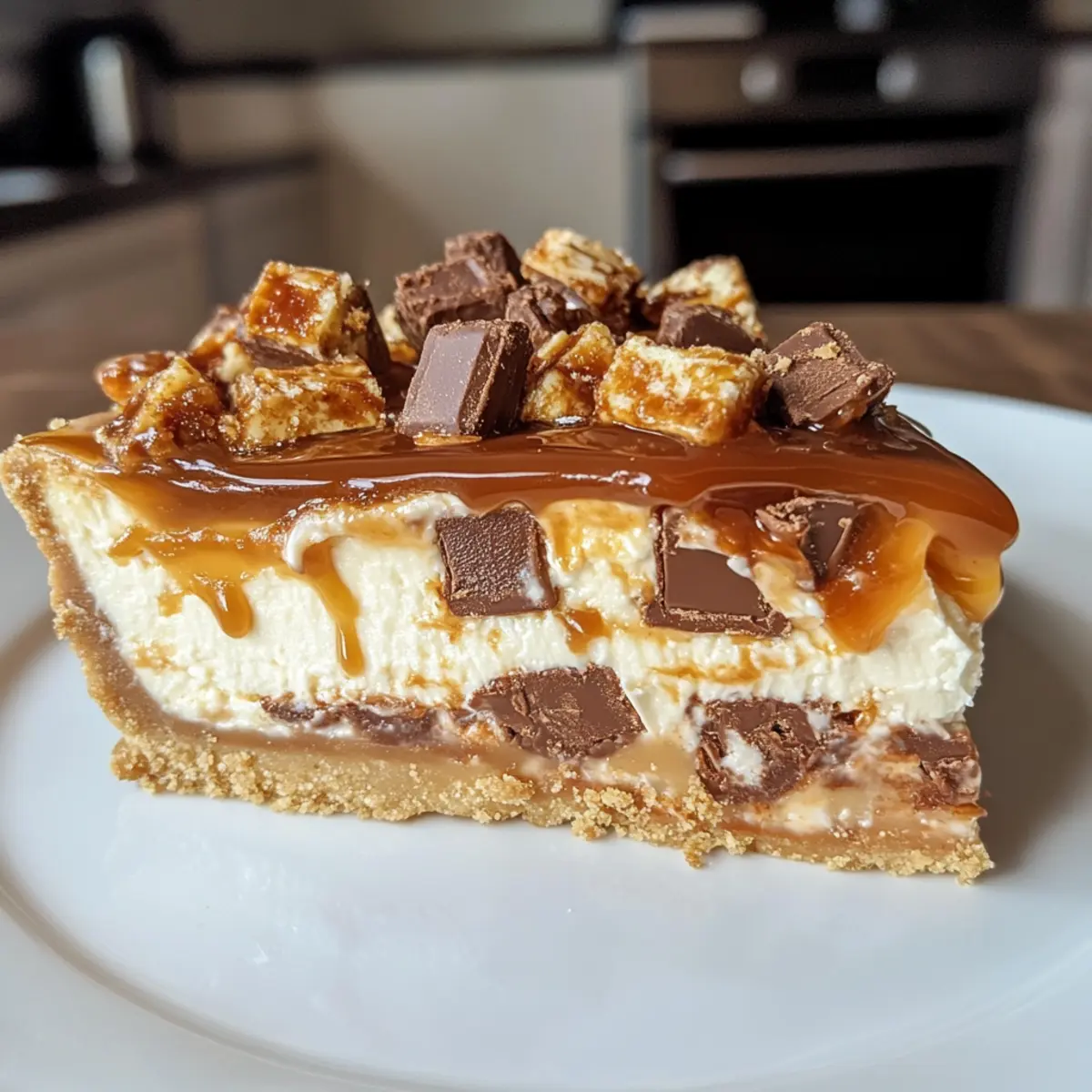 Twix Cheesecake