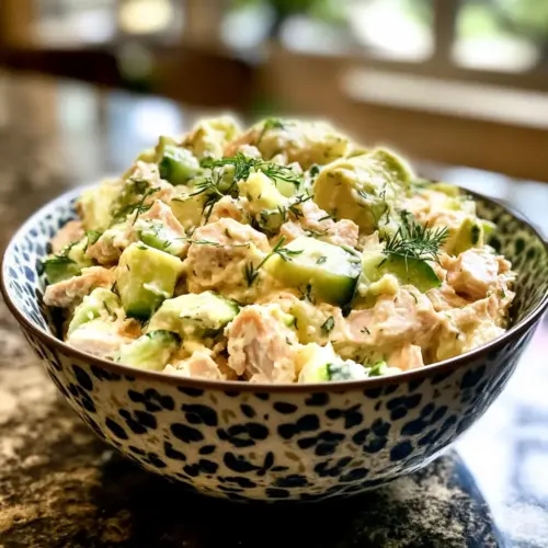Tuna Salad with Greek Yogurt & Avocado