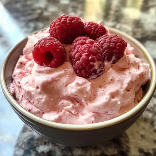 Fresh Raspberry Cloud Mousse
